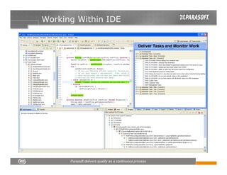 Working Within IDE


                     Deliver Tasks and Monitor Work
 