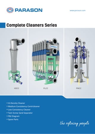 Best Pulp Cleaner Machine for Your Paper Mill at Affordable Rates