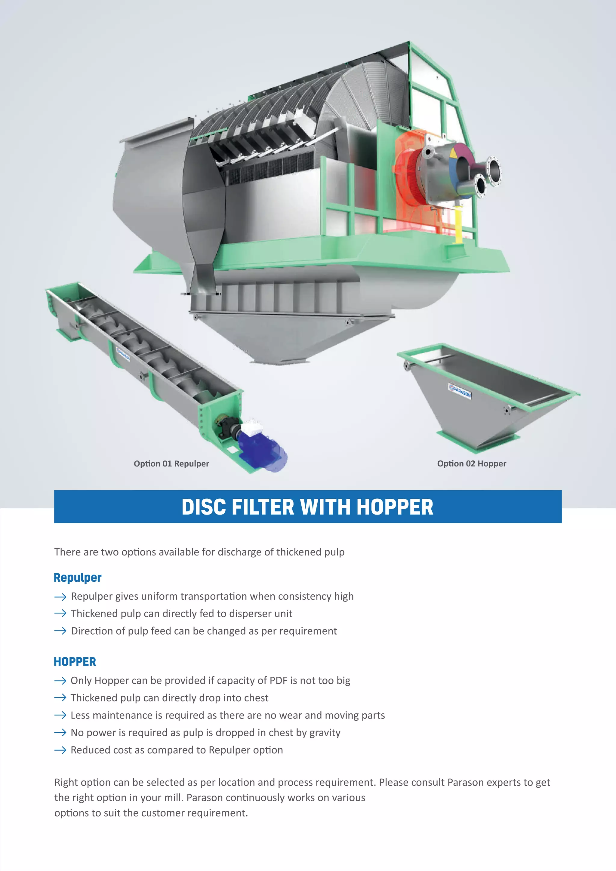 Get Premium Disc Filters For Your Pulp & Paper Machine | PDF