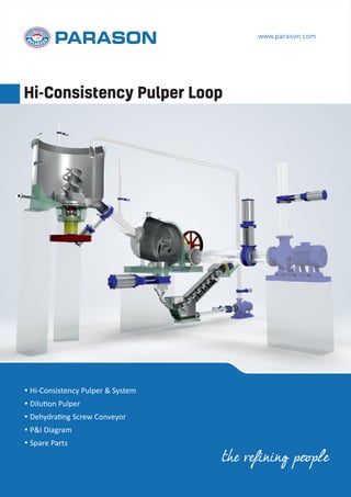 Buy High Consistency Pulper To Improve Your Paper Mill Efficiency