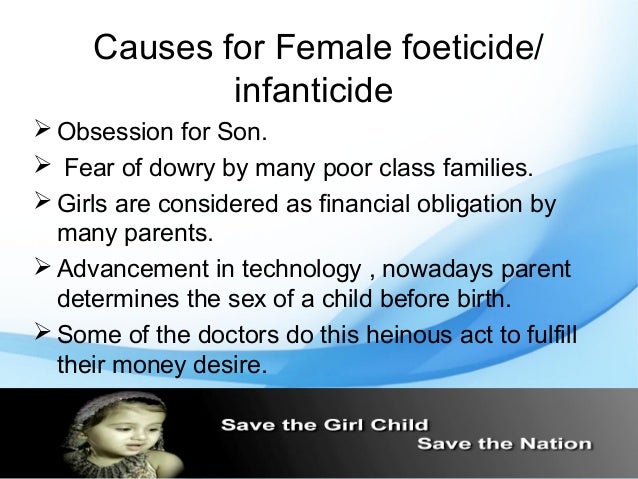 essay on female infanticide