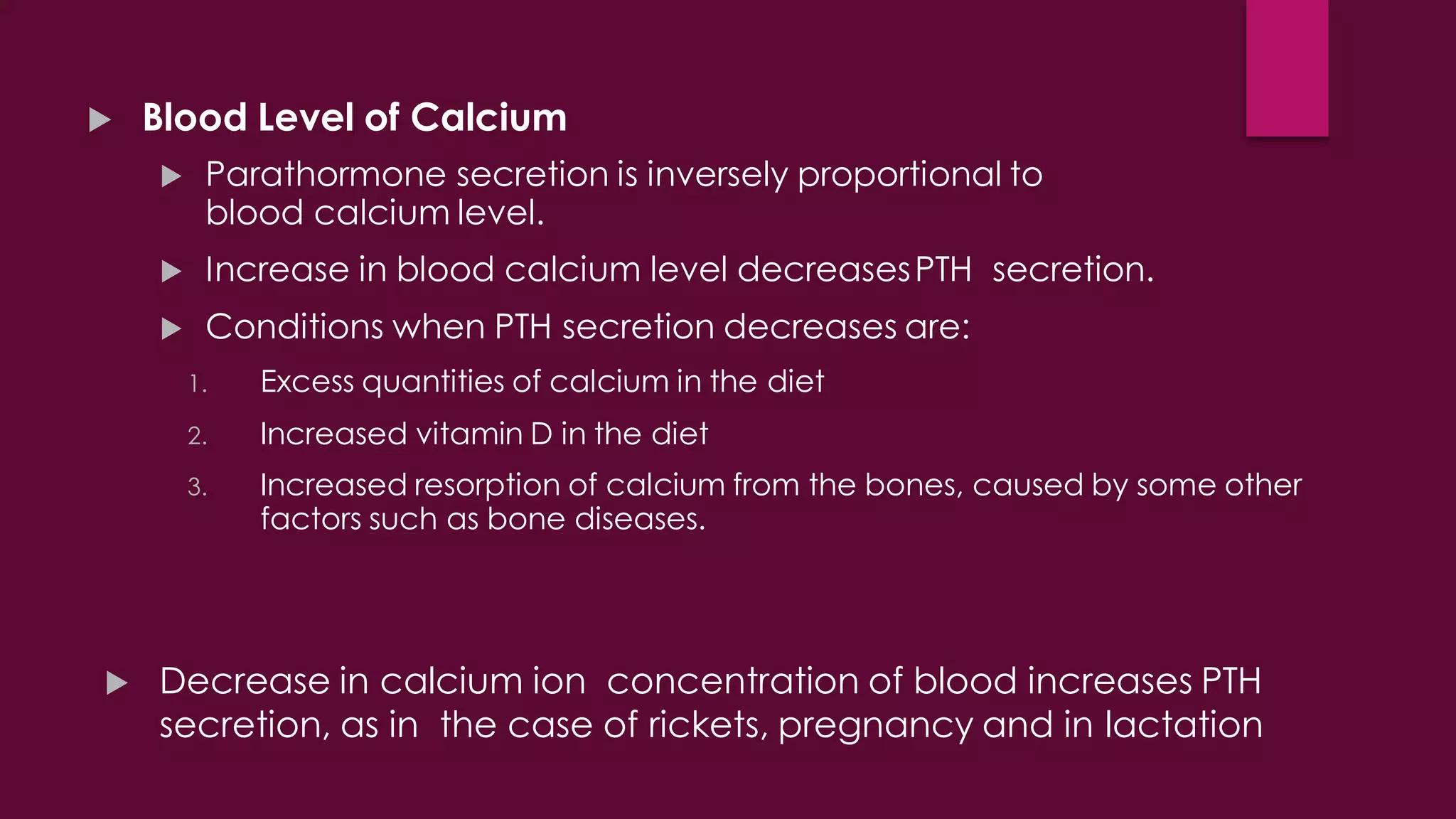 Parathyroid hormone and calcium homeostasis | PDF