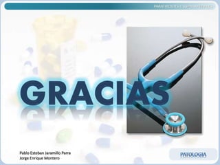 PARATIROIDES Y SUPRARRENALES
Pablo Esteban Jaramillo Parra
Jorge Enrique Montero
 