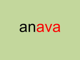anava
 