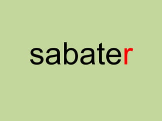 sabater
 