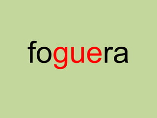 foguera
 
