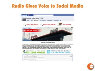 Radio Gives Voice to Social Media 