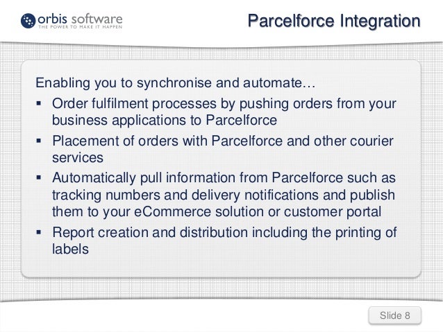 parcelforce label printer