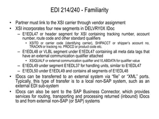 Parcel Tracking (Delivery and Shipment Tab)Double click on tracking number to get the status directly from carrier website along with tracking history