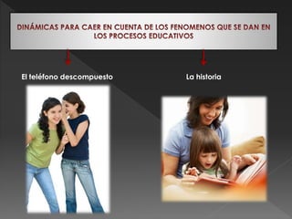 El teléfono descompuesto La historia 
 