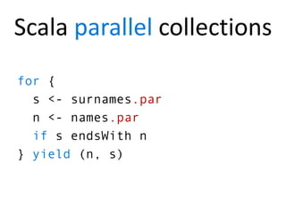 Scala Parallel Collections | PDF