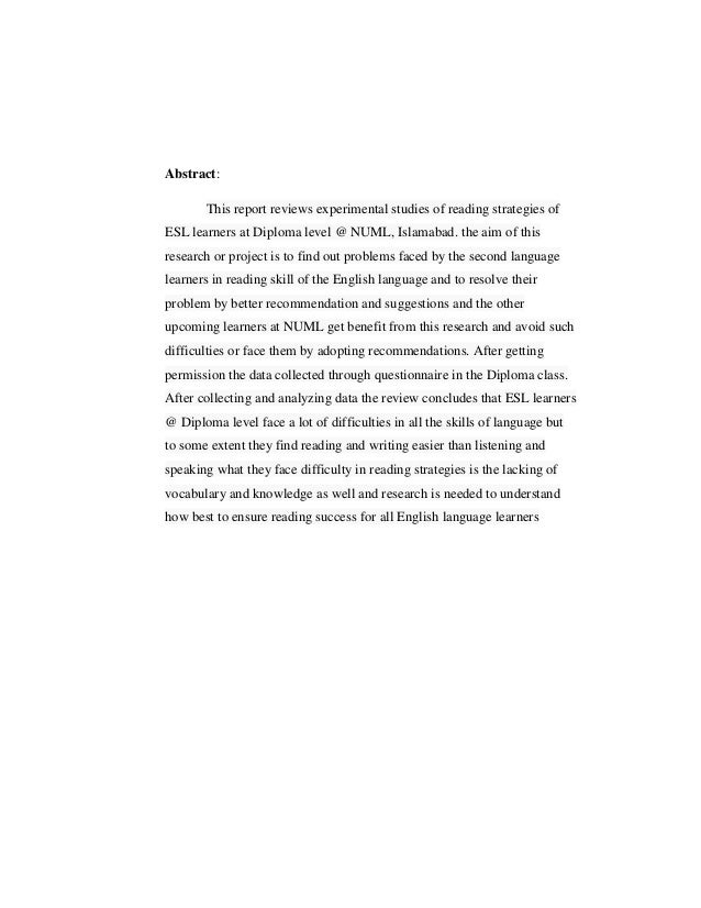 English language learners research papers