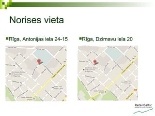 Norises vieta
Rīga,   Antonijas iela 24-15   Rīga,   Dzirnavu iela 20
 