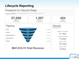 Lifecycle Reporting

 