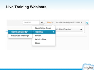 Live Training Webinars

 