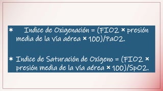 sindrome de distres respiratorio agudo en pediatria | PPTX