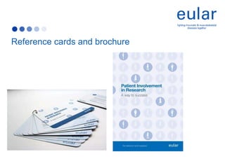 Reference cards and brochure
 