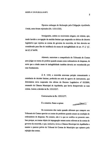 Parecer   proc.gleide