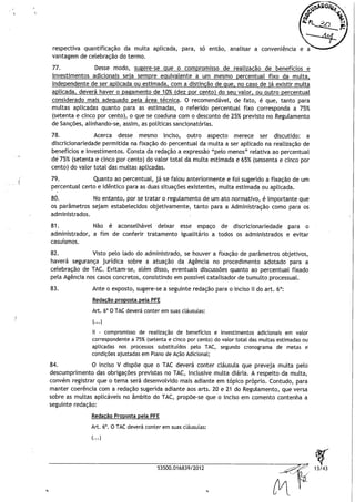 Parecer agu sobre tac