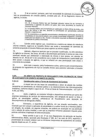 Parecer agu sobre tac