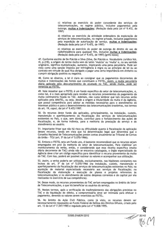 Parecer agu sobre tac