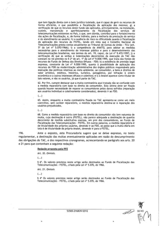 Parecer agu sobre tac