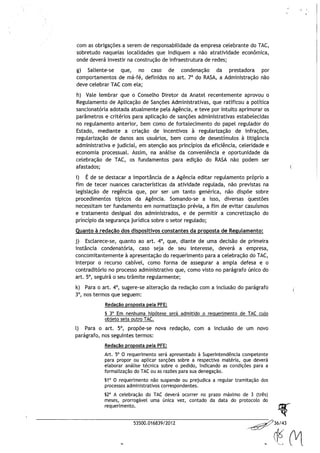 Parecer agu sobre tac