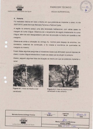 Parecer Igam - Processo Outorga n 151 2011