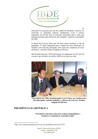 Parecer Município de Petrópolis