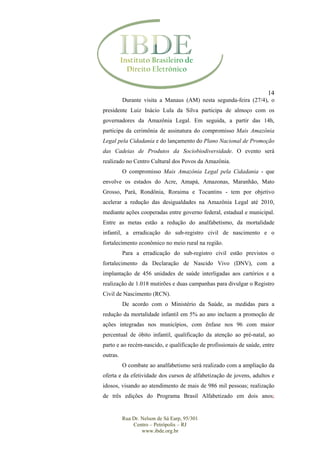 Parecer Município de Petrópolis