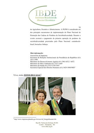 Parecer Município de Petrópolis