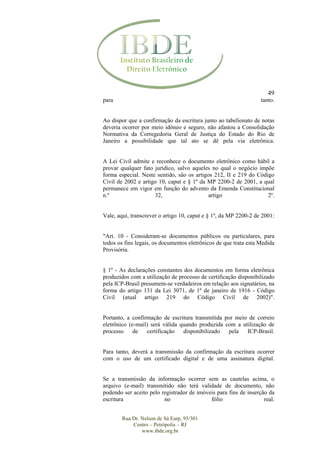 Parecer Município de Petrópolis