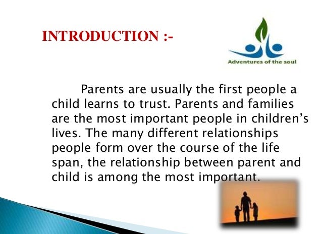 parent child relationships parent and child relationships