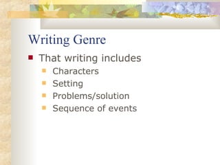 Parent Curriculum Presentation