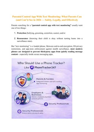 Parental Control App With Text Monitoring_ What Parents Can (and Can't ...
