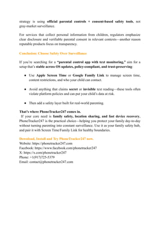How Parents See A Controller Parental Control App With Text Monitoring_ What Parents Can (and Can’t ...