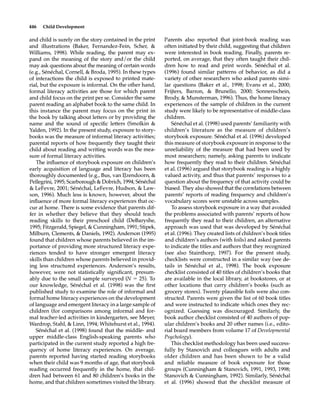 Parental involvement in the development of children's reading skill | PDF