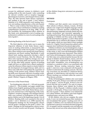 Parental involvement in the development of children's reading skill | PDF