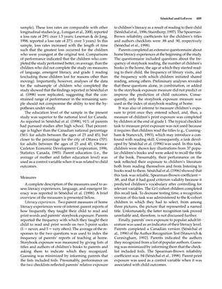 Parental involvement in the development of children's reading skill | PDF