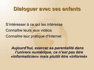 Insister auprès de l’enfant sur l’utilité de respecter les indications et les interdits pour se préserver. 