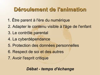 Donner des éléments d'information et de réflexion sur les dangers existants et les protection possibles. 