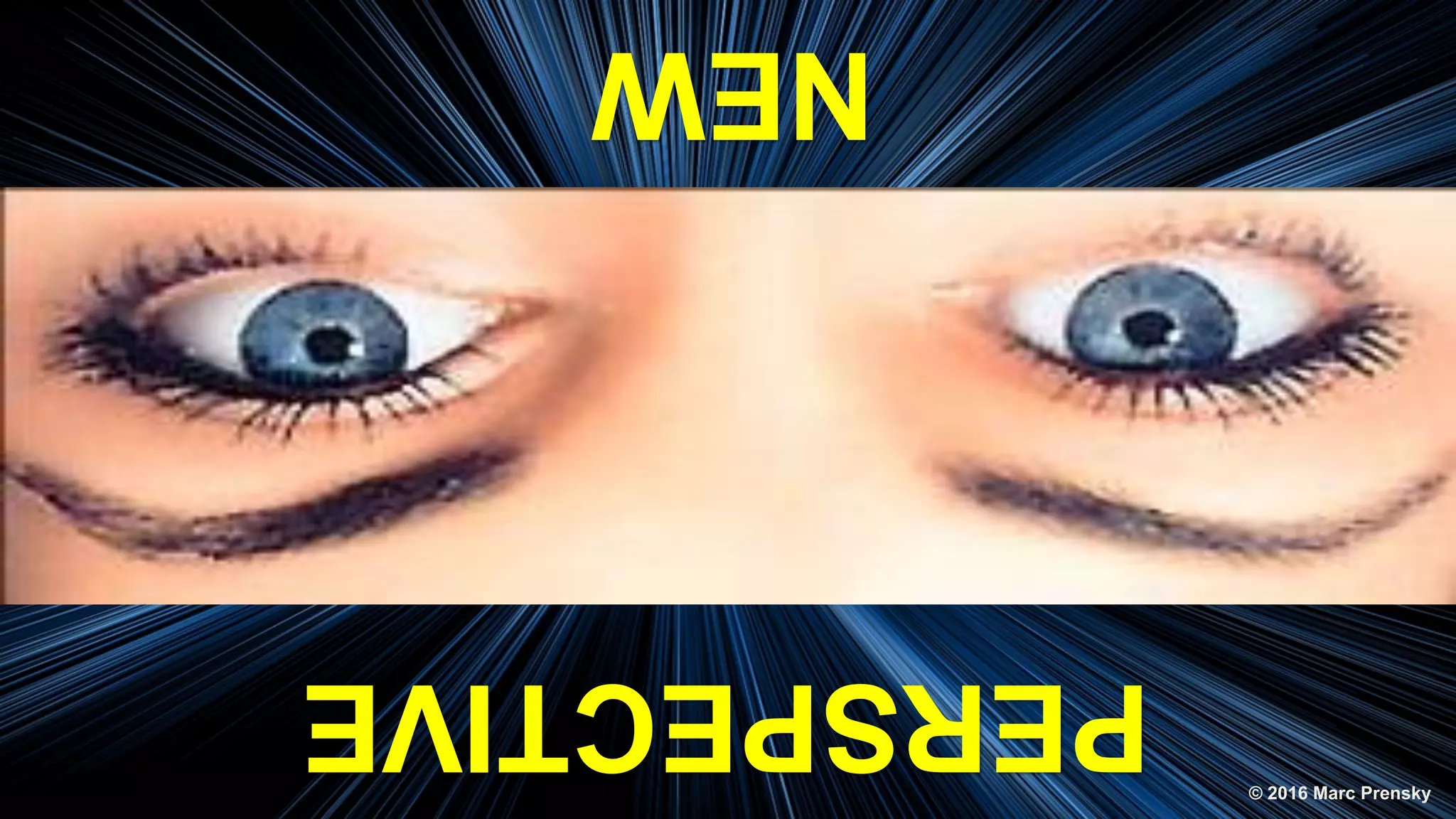 NEW
PERSPECTIVE
© 2016 Marc Prensky
 