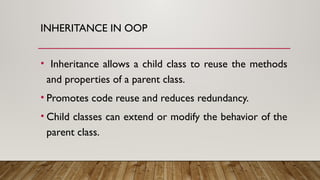 Parent and Child Classes in Object Oriented Programming.pptx