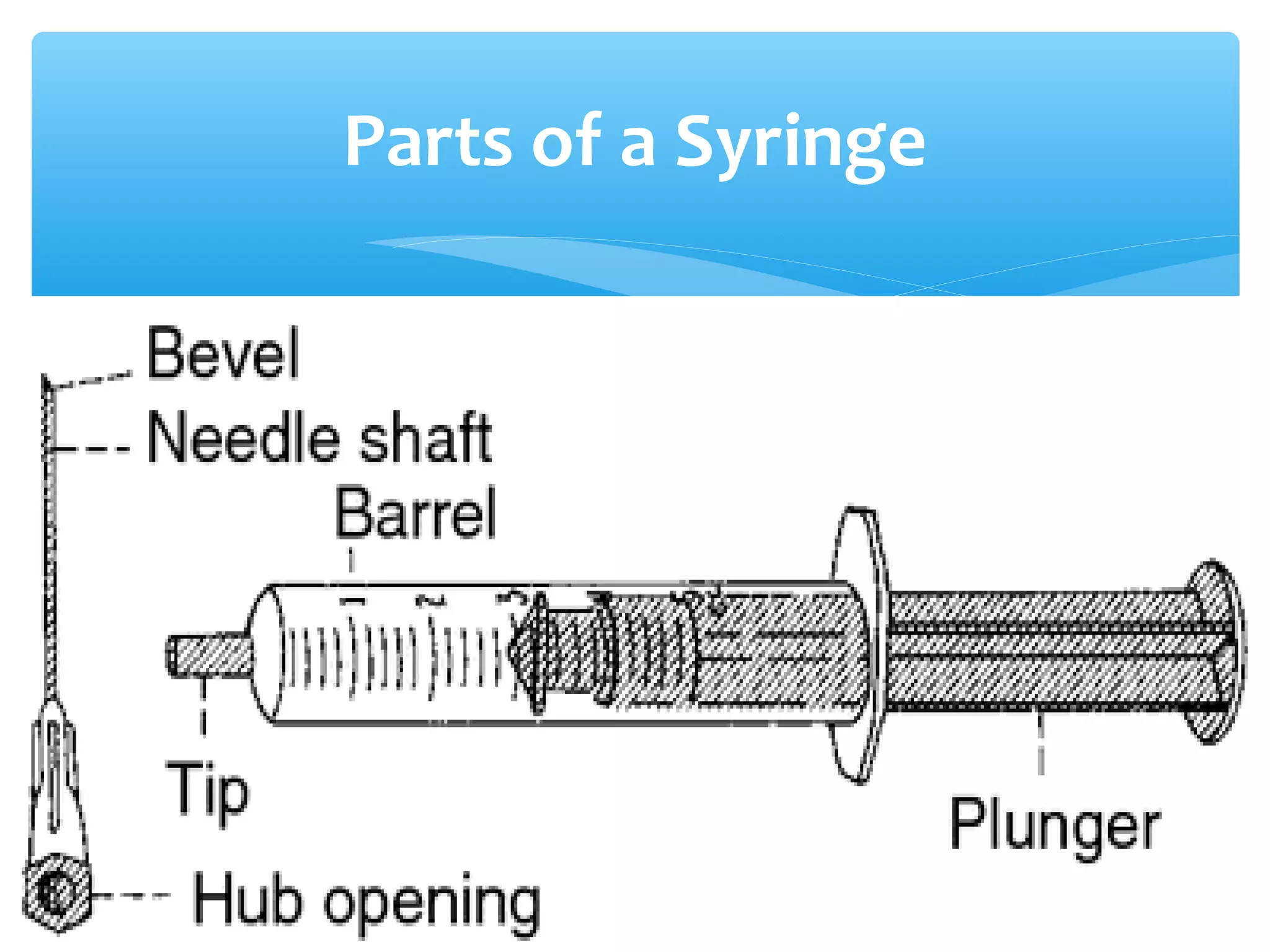 Parts of a Syringe

 