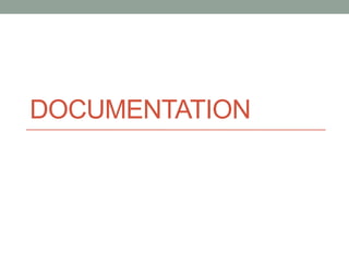 DOCUMENTATION
 