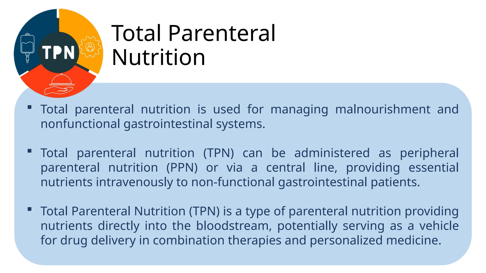 PARENTERAL NUTRITION to Hospitalized patient | PPTX