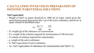 Parenteral preparations; Formulation and packaging.pptx