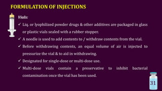 Pyricol Injection PARENTERAL PRODUCTS | PPTX
