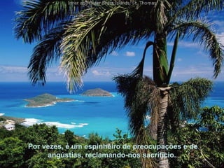 Por vezes, é um espinheiro de preocupações e de angústias, reclamando-nos sacrifício.  