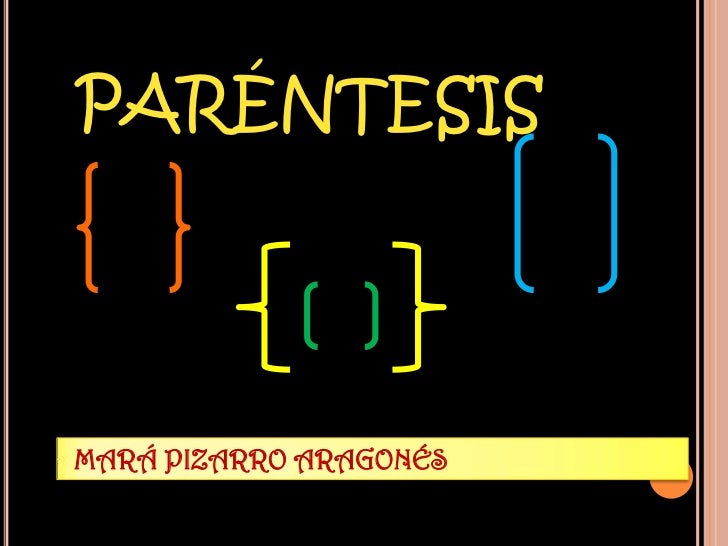 Parentesis EN EXPRESIONES ALGEBRAICAS